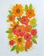 Florals - 1 (ART-16758-108899) - Handpainted Art Painting - 11in X 16in