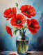 Radiant Reds (PRT-16744-108945) - Canvas Art Print - 28in X 36in