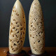 Elephant Tusks (PRT-16612-109094) - Canvas Art Print - 12in X 12in
