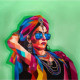 Patakha Guddi | Kahani (PRT-16516-109123) - Canvas Art Print - 24in X 24in