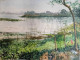 Green Pond (PRT-7901-109175) - Canvas Art Print - 30in X 22in