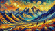 The Himalayas Awaken (PRT-15697-109209) - Canvas Art Print - 48in X 27in