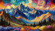 Golden Light Over The Himalayas (PRT-15697-109211) - Canvas Art Print - 48in X 27in