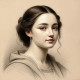The Real Girl (ART-16793-109220) - Handpainted Art Painting - 12in X 12in