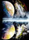 Perfect Reflection (ART-16799-109270) - Handpainted Art Painting - 20in X 28in