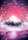 Sakura No Asa (Cherry Blossom Morning) (ART-16799-109258) - Handpainted Art Painting - 20in X 28in