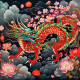 Korean Traditional Art 002 (PRT-16612-109564) - Canvas Art Print - 24in X 24in