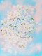"Cherry Blossom Bloom: (ART-16784-109420) - Handpainted Art Painting - 11in X 14in