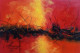 Abstract 33 (ART-1230-109602) - Handpainted Art Painting - 12in X 8in