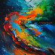 Tanganyika Art 001 (PRT-16612-109607) - Canvas Art Print - 24in X 24in