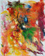 Graps Abstract (ART-1734-109628) - Handpainted Art Painting - 16in X 20in