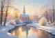 Frozen Reflections (PRT-16861-110025) - Canvas Art Print - 60in X 42in