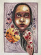 Spring (ART-16201-109697) - Handpainted Art Painting - 8in X 10in