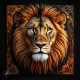 Tanganyika Art 00024 (PRT-16612-109742) - Canvas Art Print - 24in X 24in