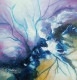 Abstract 35 (ART-1230-109823) - Handpainted Art Painting - 12in X 12in