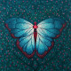 Butterfly (ART-464-109887) - Handpainted Art Painting - 24in X 24in