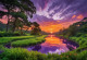Golden Horizons (PRT-16861-110057) - Canvas Art Print - 36in X 25in