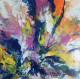 Abstract 43 (ART-1230-110205) - Handpainted Art Painting - 12in X 12in