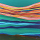 Waves  Of Morning (ART-464-110256) - Handpainted Art Painting - 24in X 24in