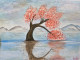 Tree Of Love (ART-16739-109891) - Handpainted Art Painting - 16in X 12in
