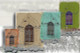 Four Doors (PRT-16909-110288) - Canvas Art Print - 18in X 12in