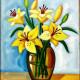 Fine Art 002 (PRT-16612-110316) - Canvas Art Print - 24in X 24in