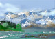 Snow Clad Mountainscape (PRT-16909-110269) - Canvas Art Print - 24in X 17in