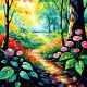 Nature Art 007 (PRT-16612-110412) - Canvas Art Print - 24in X 24in