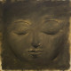 Buddha (ART-3512-110573) - Handpainted Art Painting - 10in X 10in
