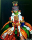 Krishna Of Kathakali (ART-8424-110679) - Handpainted Art Painting - 24in X 30in
