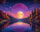 Nature's Embrace 01 (PRT-15697-110898) - Canvas Art Print - 48in X 38in
