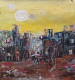 Cities Of Boredom (PRT-16958-110916) - Canvas Art Print - 56in X 60in