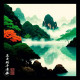 Chinese Art 0003 (PRT-16612-110717) - Canvas Art Print - 24in X 24in