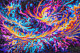 The Hidden Radiance Of The Cosmic Spectrum (PRT-15697-110792) - Canvas Art Print - 36in X 24in