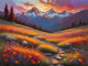 Luminous Meadow (PRT-16861-111113) - Canvas Art Print - 60in X 45in