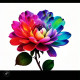 Floral Art 0002 (PRT-16612-110956) - Canvas Art Print - 24in X 24in