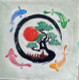 Buddha Preachings (ART-16977-111095) - Handpainted Art Painting - 25in X 25in
