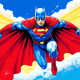 Super Art 001 (PRT-16612-111168) - Canvas Art Print - 24in X 24in