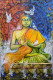 BUDDHA 3 (ART-82-111508) - Handpainted Art Painting - 48in X 72in
