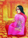 GODDESS DURGA (ART-17016-111512) - Handpainted Art Painting - 22in X 30in