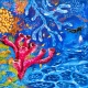 Corals | Secrets Of The Ocean (PRT-16516-111553) - Canvas Art Print - 18in X 18in