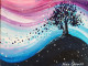 Blown Away (ART-17005-111545) - Handpainted Art Painting - 12in X 9in
