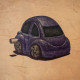Old Toy Story - 1 (ART-7416-111721) - Handpainted Art Painting - 12in X 12in