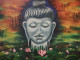 Buddha Painting (ART-16907-111752) - Handpainted Art Painting - 48in X 36in