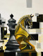 Chess (PRT-15908-111870) - Canvas Art Print - 18in X 24in