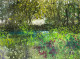 In A Garden (PRT-8841-111855) - Canvas Art Print - 30in X 22in