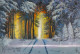 Sparkling Winter (ART-5868-111886) - Handpainted Art Painting - 35in X 24in