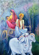 A Journey Called Life. (ART-7685-111840) - Handpainted Art Painting - 22in X 30in