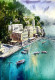Biggest Port 2 (ART-8987-111957) - Handpainted Art Painting - 21in X 28in