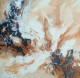 Abstract 54 (ART-1230-112009) - Handpainted Art Painting - 12in X 12in